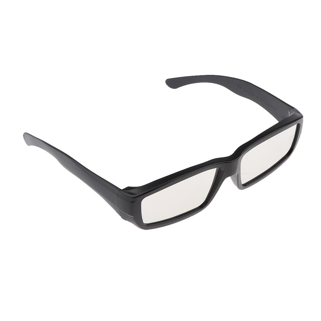 Plastic Solar Eclipse Glasses Safe Shades for Sun Viewing Black
