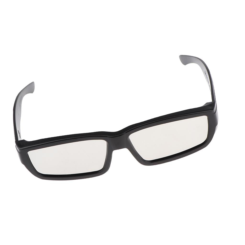 Plastic Solar Eclipse Glasses Safe Shades for Sun Viewing Black