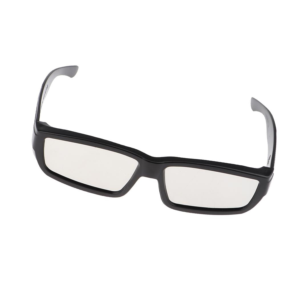Plastic Solar Eclipse Glasses Safe Shades for Sun Viewing Black