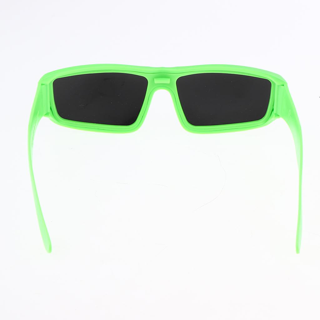 Plastic Solar Eclipse Glasses Safe Shades for Sun Viewing Green