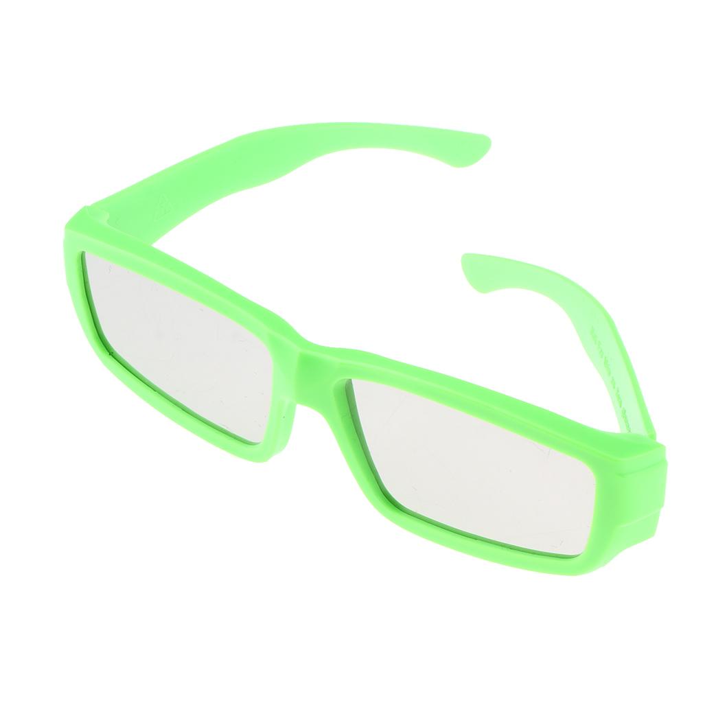 Plastic Solar Eclipse Glasses Safe Shades for Sun Viewing Green