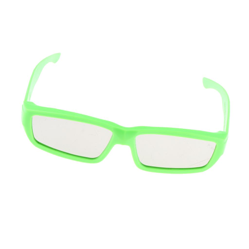 Plastic Solar Eclipse Glasses Safe Shades for Sun Viewing Green