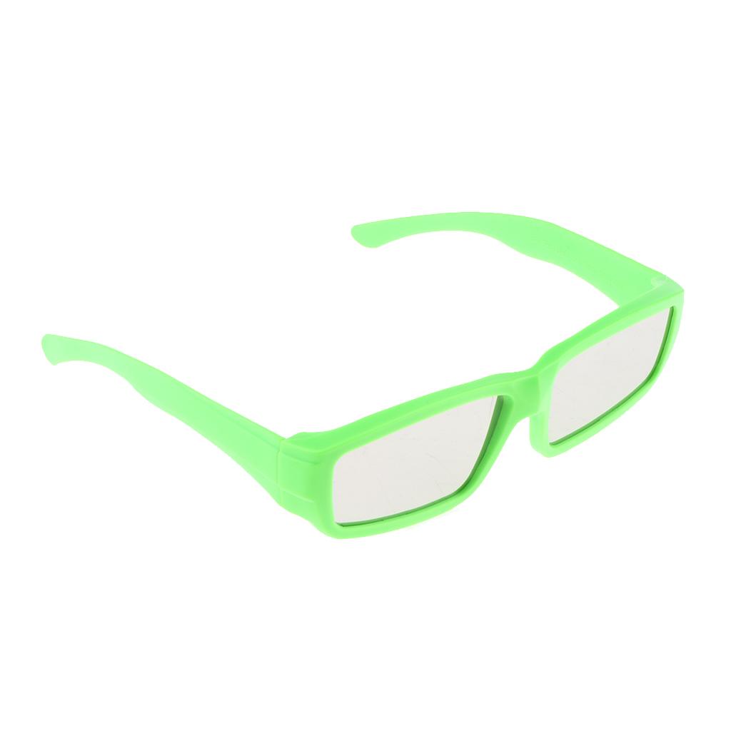 Plastic Solar Eclipse Glasses Safe Shades for Sun Viewing Green