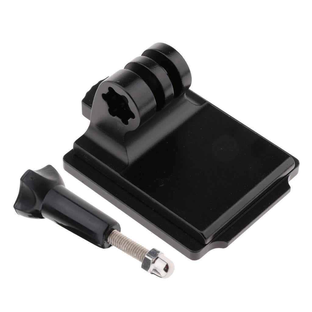 Helmet Aluminum Fixed Mount & Screw Rod Kits for Black