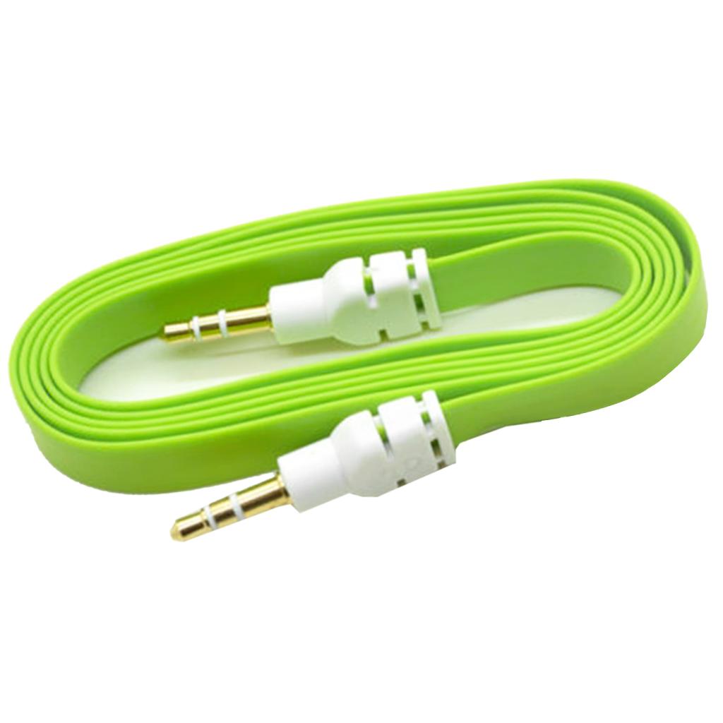 3.5mm-Jack-Male-to-Male-Audio-Cable-Cord-for-Computer-Mobile-Phone-Green