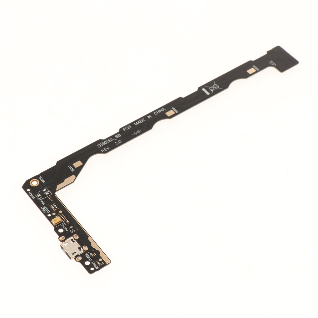 Flex USB Charging Port Connector Microphone For Asus Zenfone 2 ZE601KL