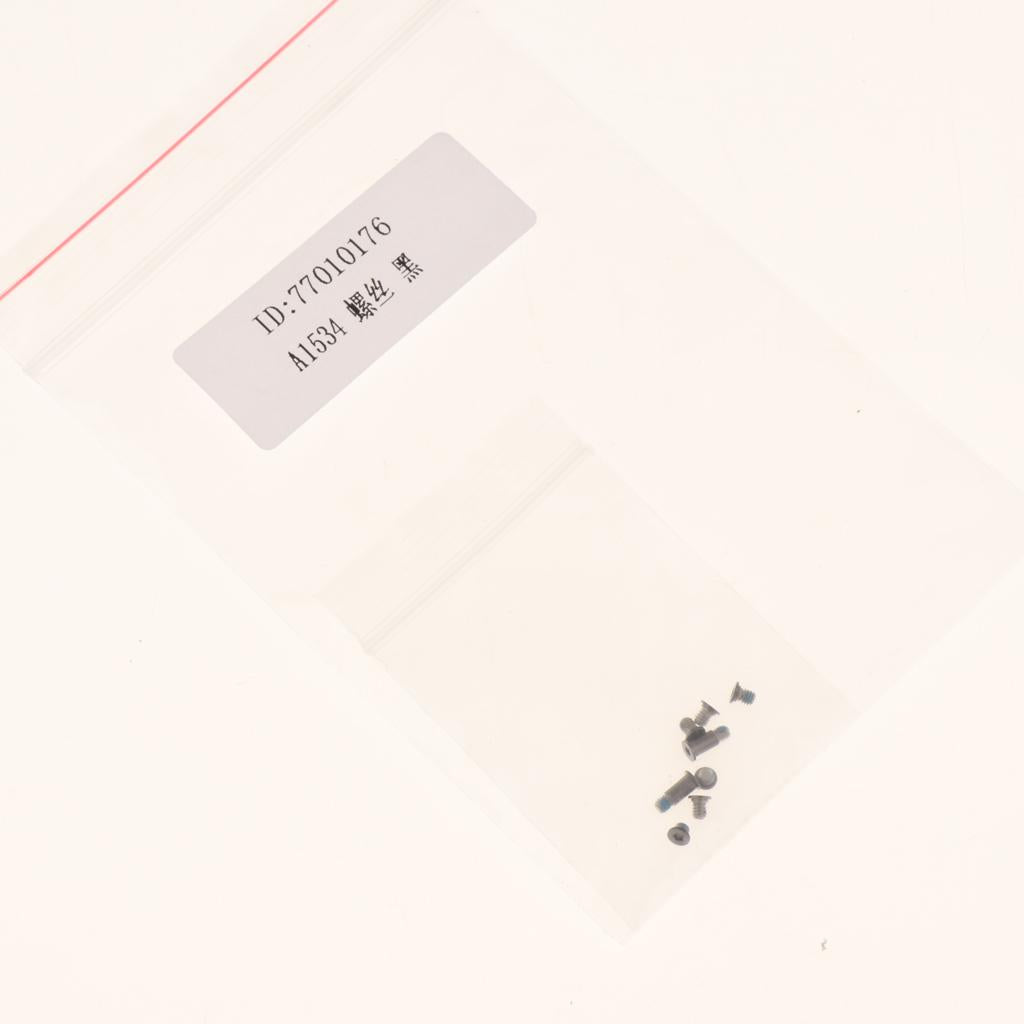 Bottom Case Screw Set for Apple MacBook Retina 12inch A1534 Computer Black