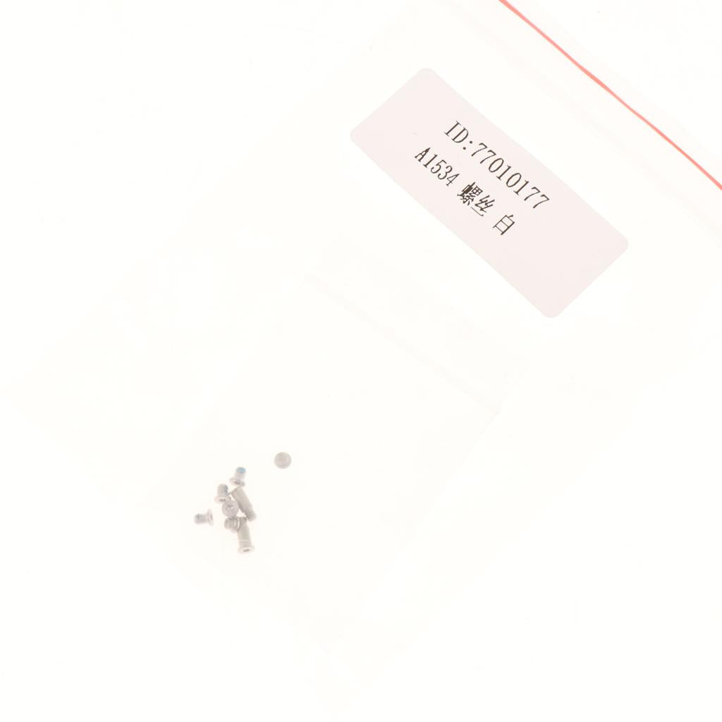 Bottom Case Screw Set for Apple MacBook Retina 12inch A1534 Computer White