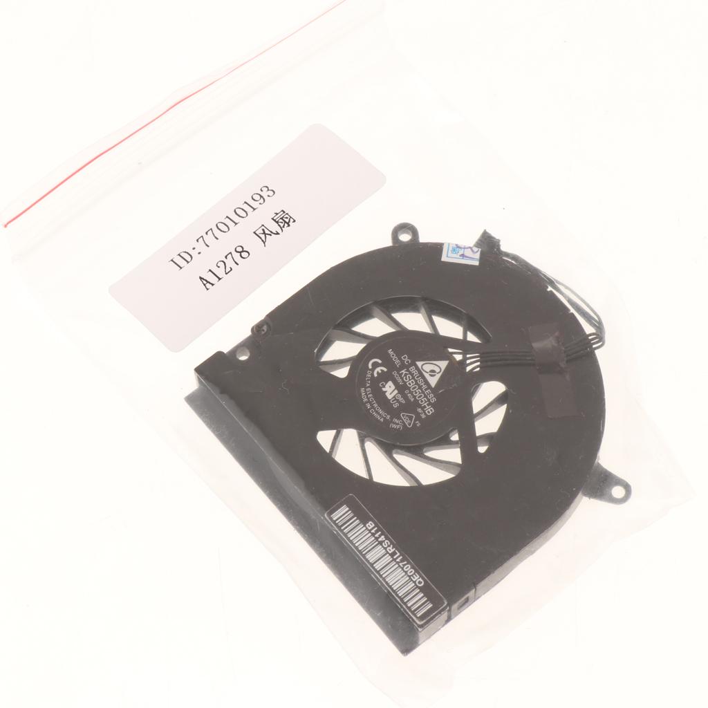 CPU Cooling Fan Cooler For Apple MacBook Pro Unibody 13 inch A1278 2008 2009 2010 2011 2012