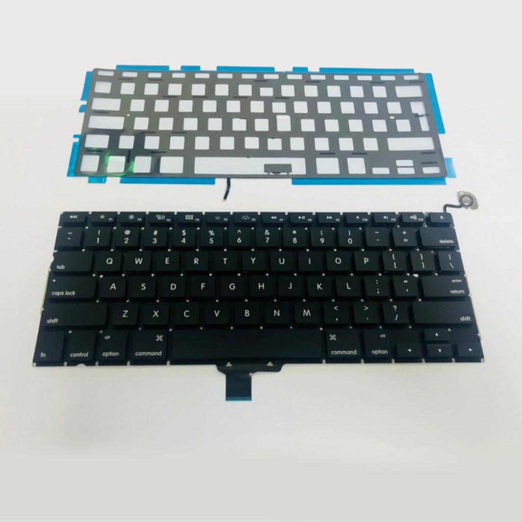Laptop US Keyboard w/ Backlight For Macbook Pro 13" A1278 Unibody 2009 2012