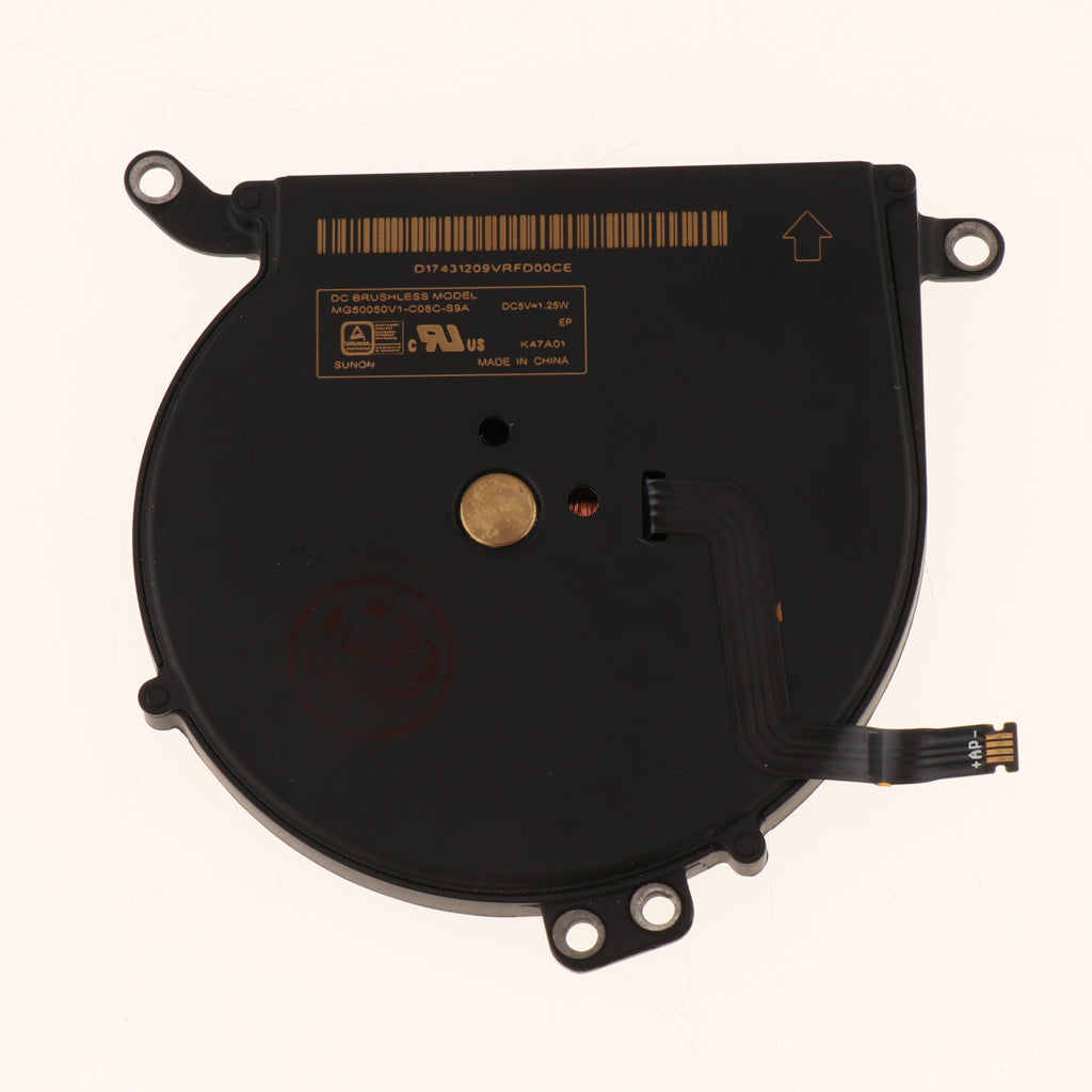 High Quality Replacement New CPU Cooling Fan 922 9643 for Apple MacBook Air 13 inch A1466 (2012 2015)