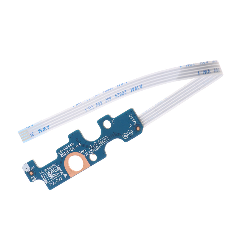 Power Button Switch Board with Flex Cable For Dell Inspiron 14U 15U 5455 5458 5558 5559 3558 5758