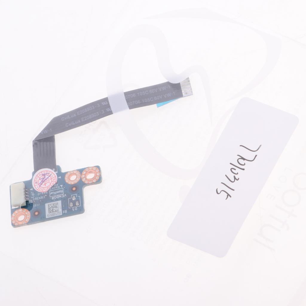 For Lenovo IdeaPad 15.6inch Y510P NS A032 Power Button Board + Cable