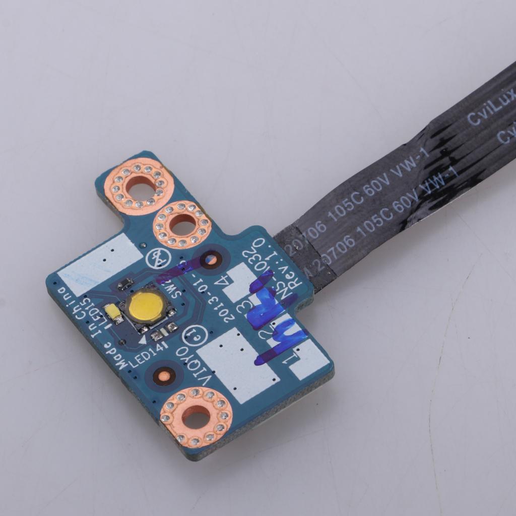 For Lenovo IdeaPad 15.6inch Y510P NS A032 Power Button Board + Cable