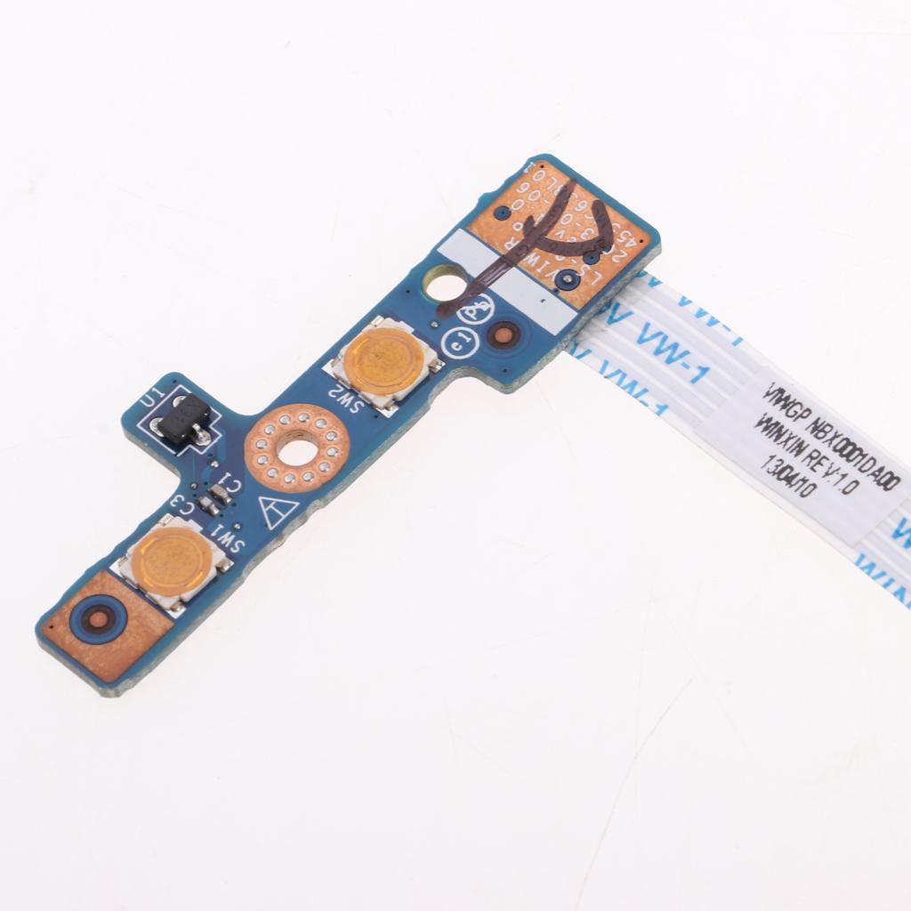 Laptop Power Button Switch Board with Flex Cable Repair For Lenovo G500 LS 9631P