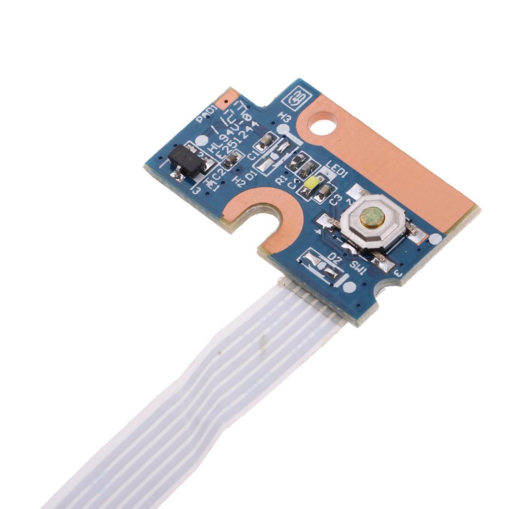 For HP Pavilion G42 G56 G62 G72 CQ42 CQ56 CQ62 CQ72 Power Button Board + Cable 4EAX1PB0000