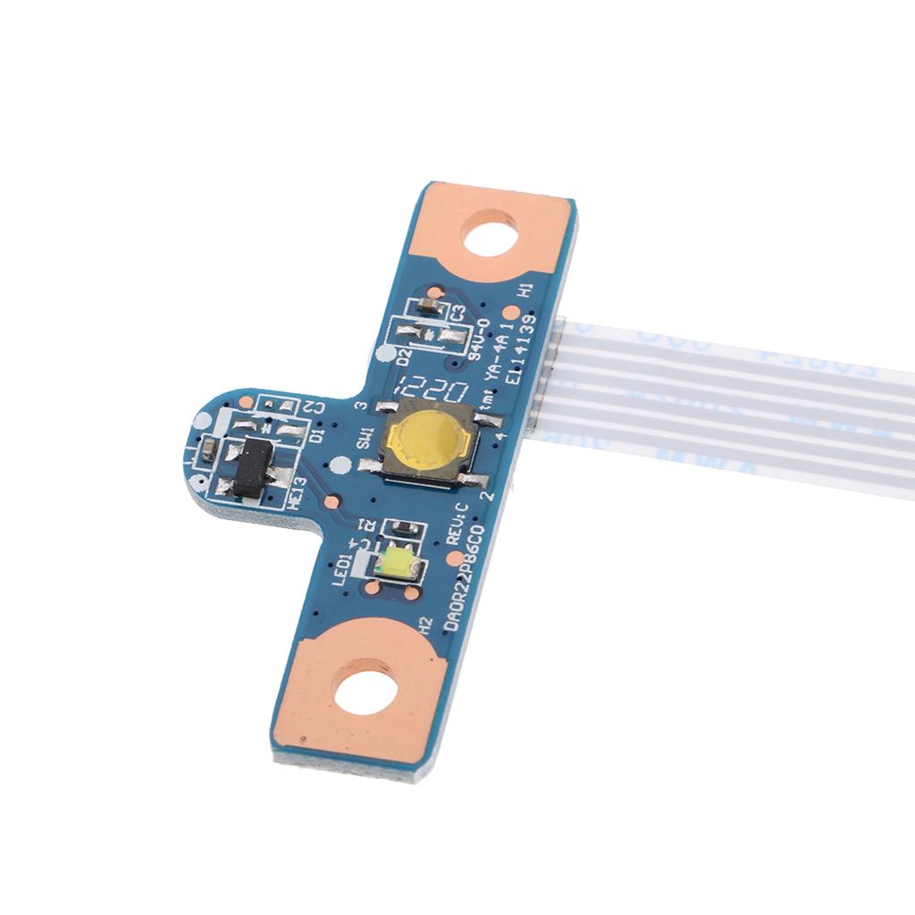 For HP Pavilion G4 1000 G6 1000 Power Button Board + Cable DA0R22PB6C0