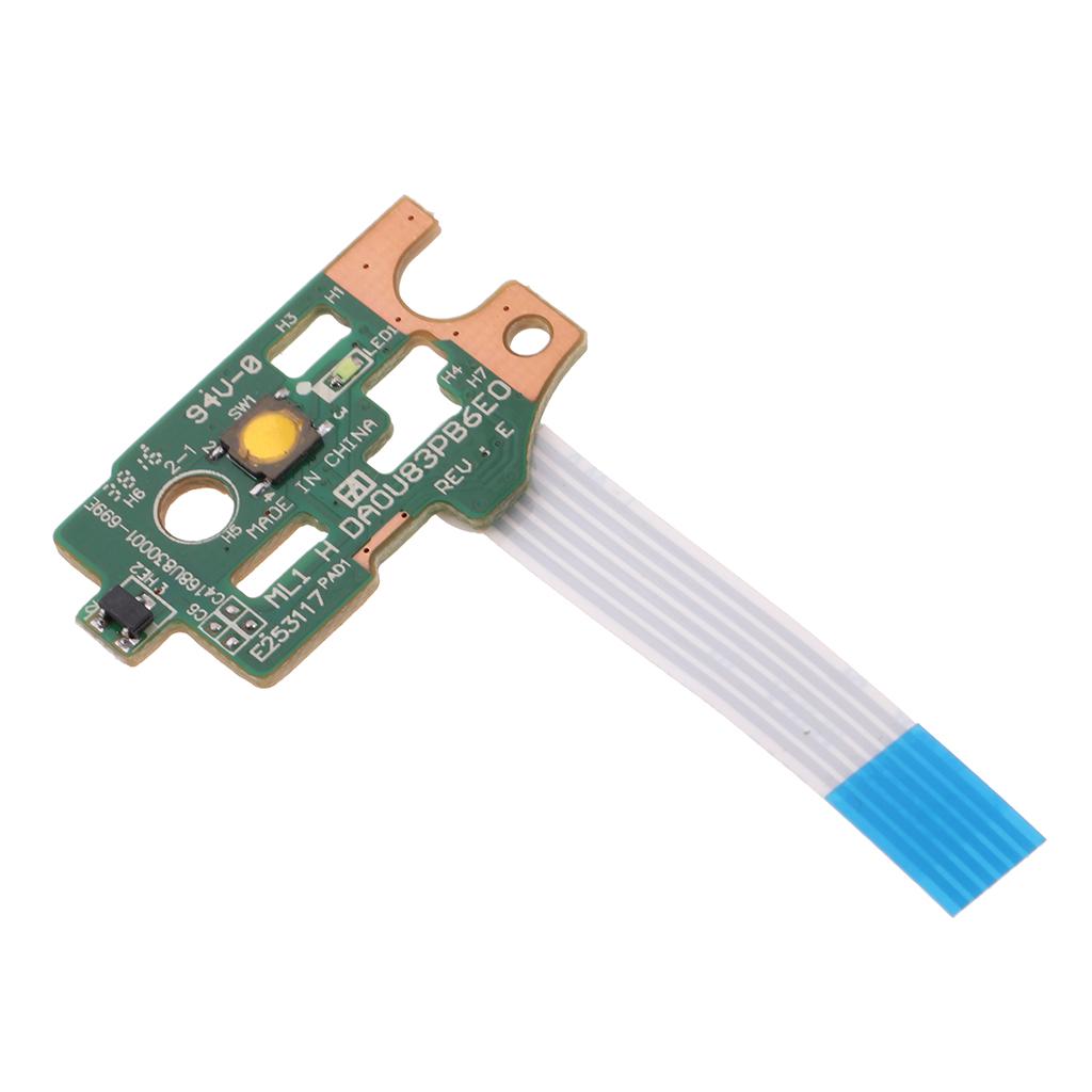 For HP Pavilion 14 N 15 N Series Power Button Board + Cable DA0U83PB6E0