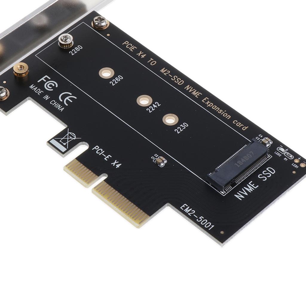 High Performance NVME M.2 PCIe3.0x4 Expansion M2 NGFF M Key SSD EM2 5001