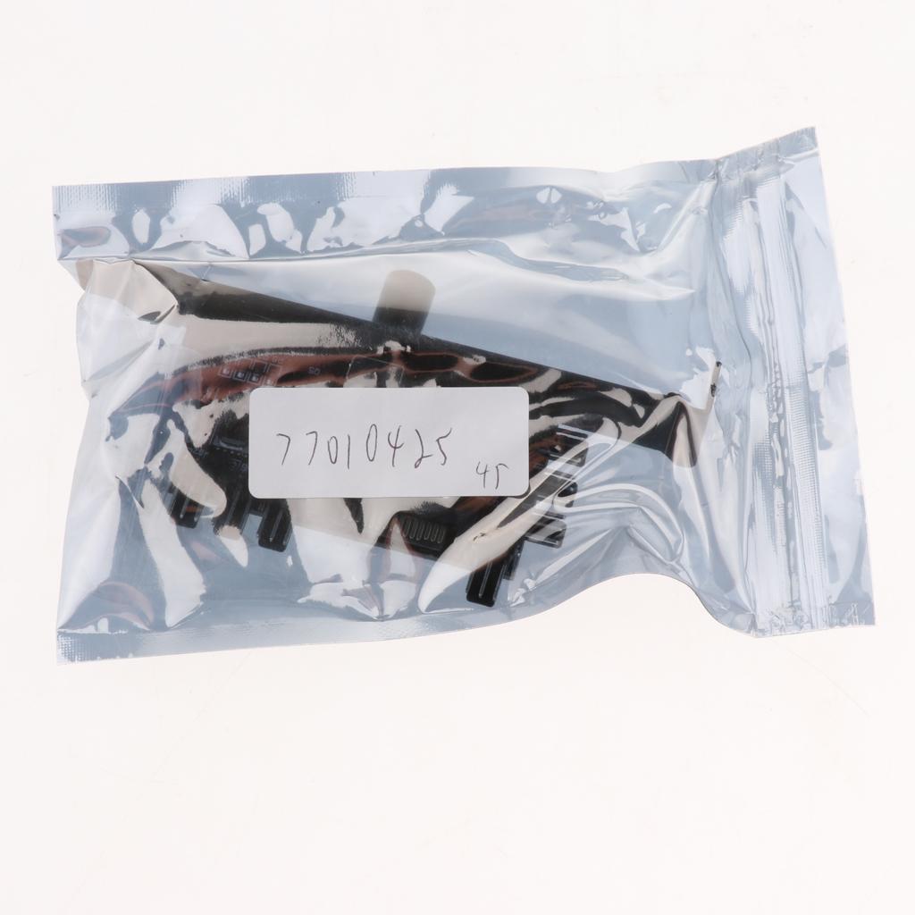 1 to 8 Computer Case PCI Fan Speed Controller SATA Power Connection Black