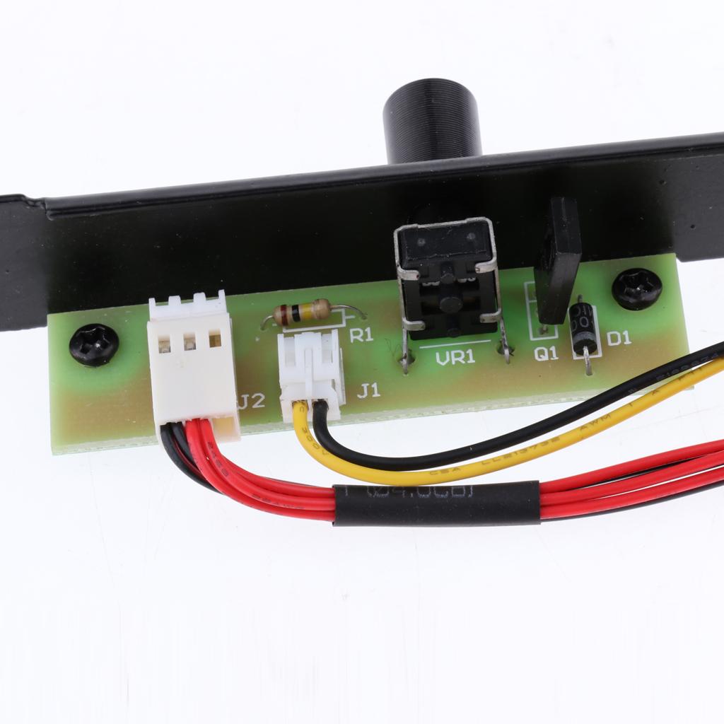 1 To 31 to 3 Computer Case PCI Slot Fan Speed Controller Cooler Hub 4Pin Power Connection Mini 3Pin Interface 12V 20W