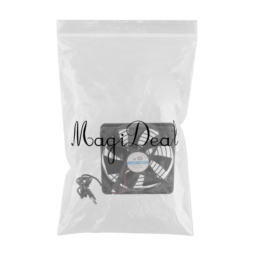 5V 14cm USB Cooling Fan Heatsink For PC Computer