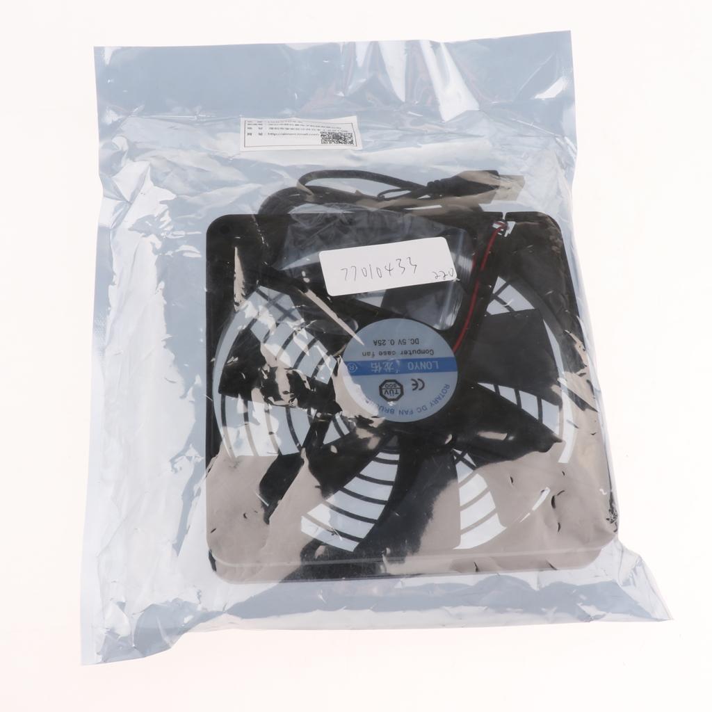 5V 14cm USB Cooling Fan Heatsink For PC Computer