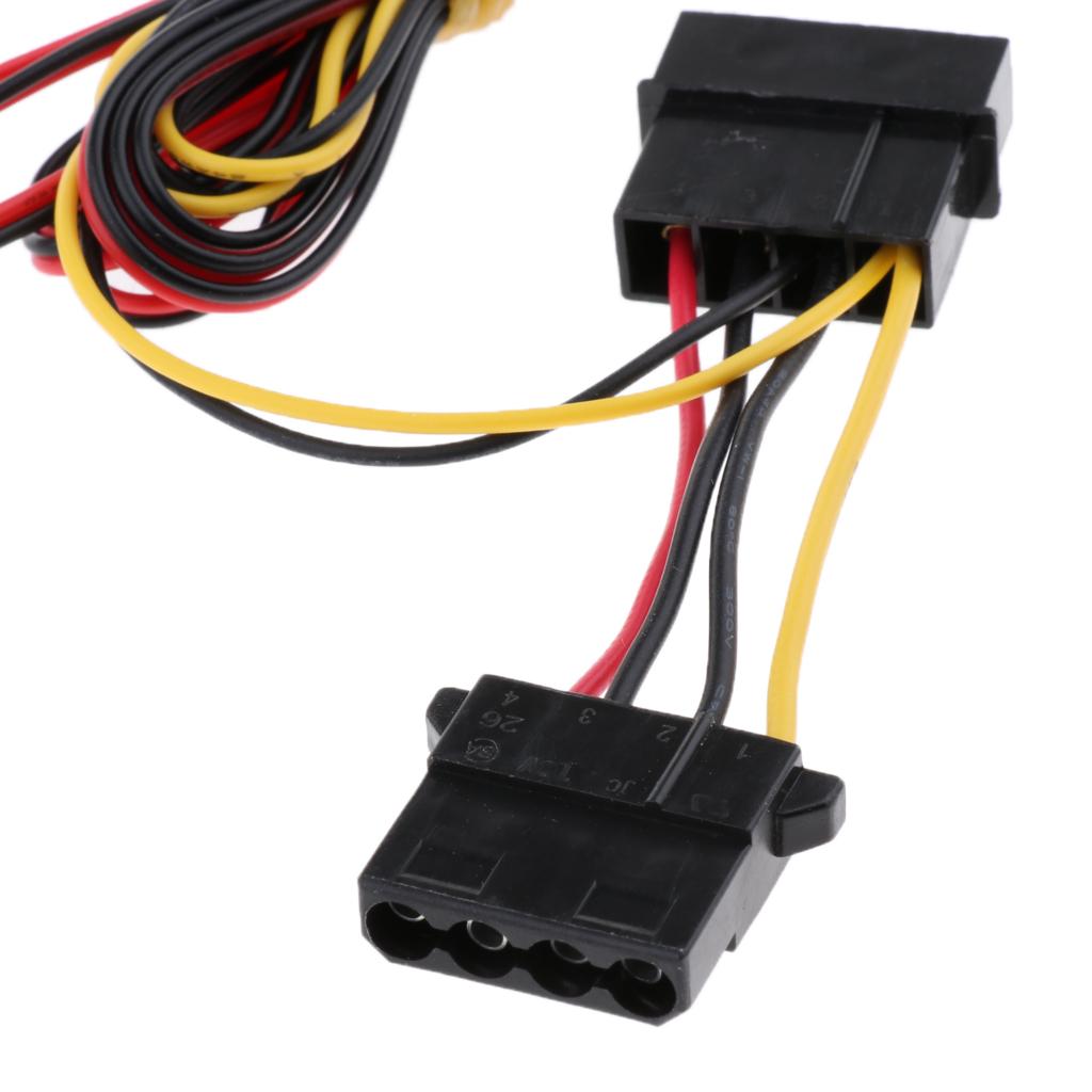 Cooler Cooling Fan Speed Controller 3 Channels 3pin PC 12V Power PCI Bracket