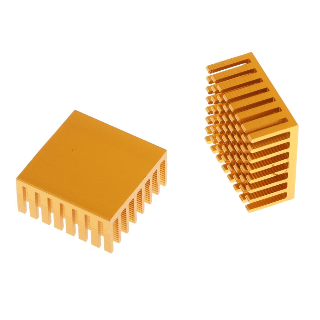 5PCS Aluminum Heatsink Cooling Fin Heatsink Cooler,28x28x13mm,Aluminum