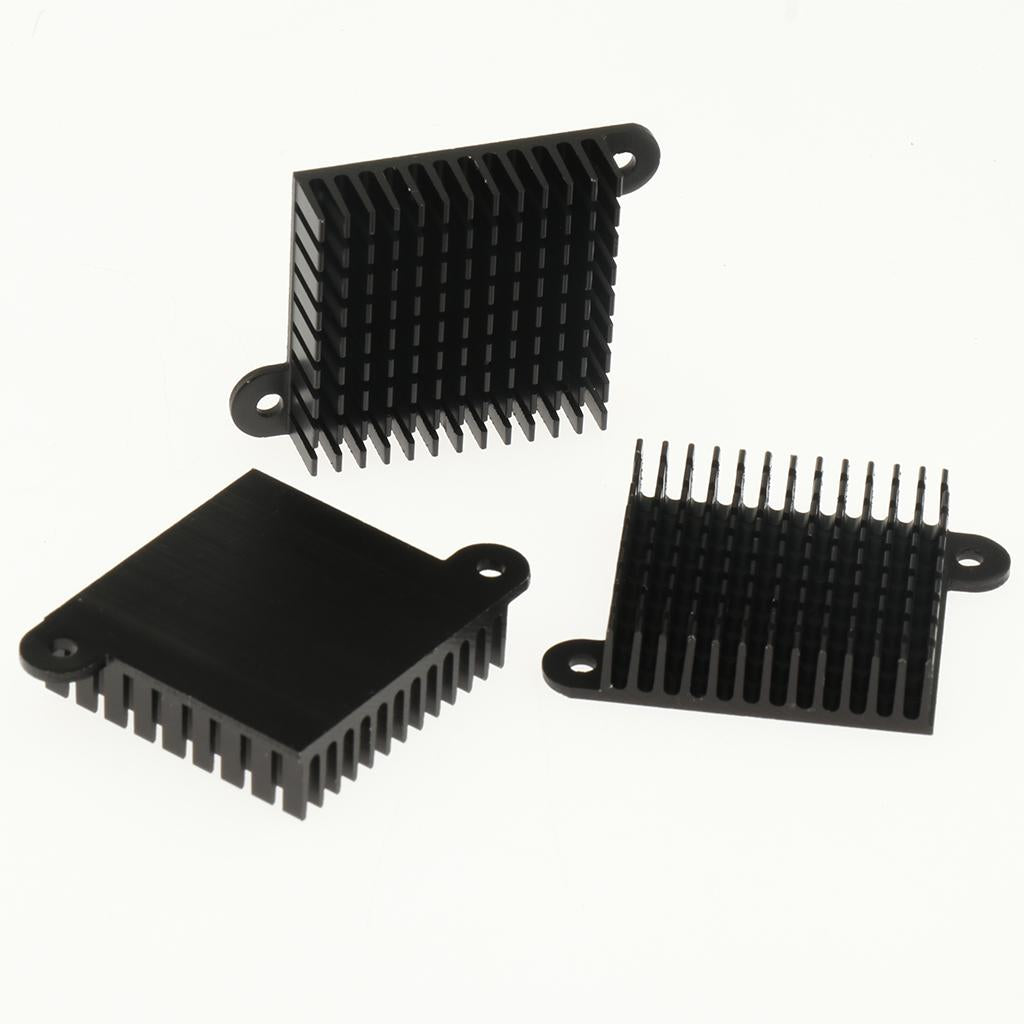 35x35x10mm Aluminum Heat Sink Heatsink Cooler Fin, LED Amplifier Transistor