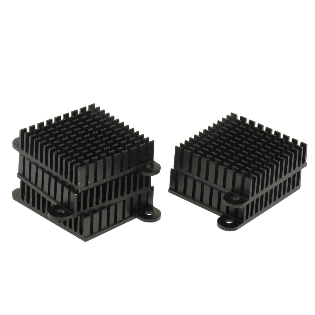 35x35x10mm Aluminum Heat Sink Heatsink Cooler Fin, LED Amplifier Transistor