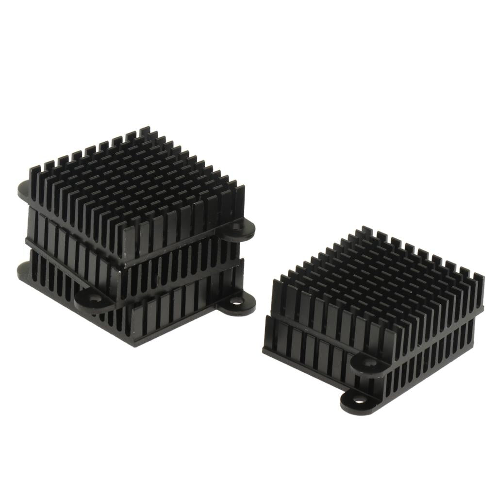 35x35x10mm Aluminum Heat Sink Heatsink Cooler Fin, LED Amplifier Transistor