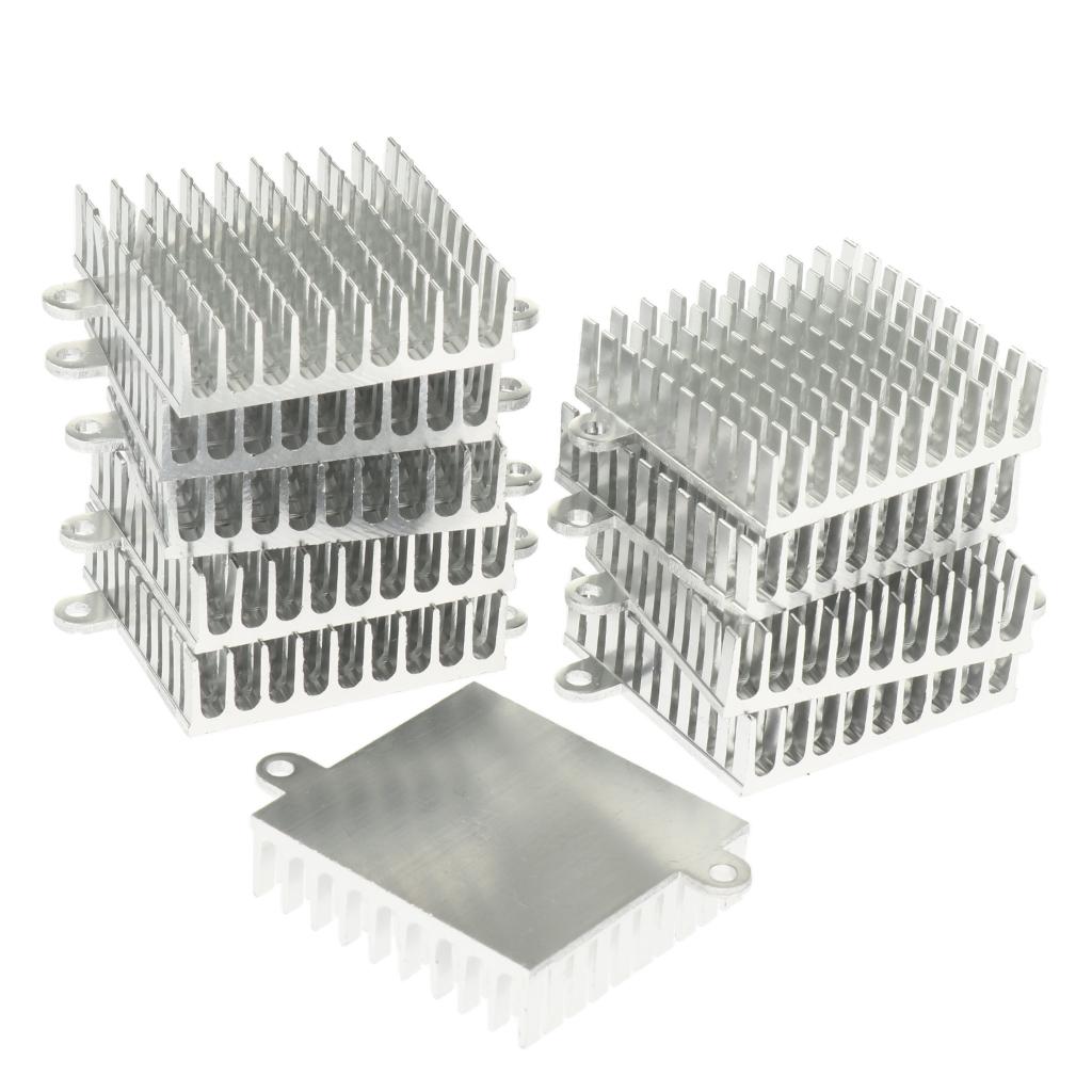 39x43x11mm Aluminum Heat Sink Heatsink Cooler Fin, LED Amplifier Transistor