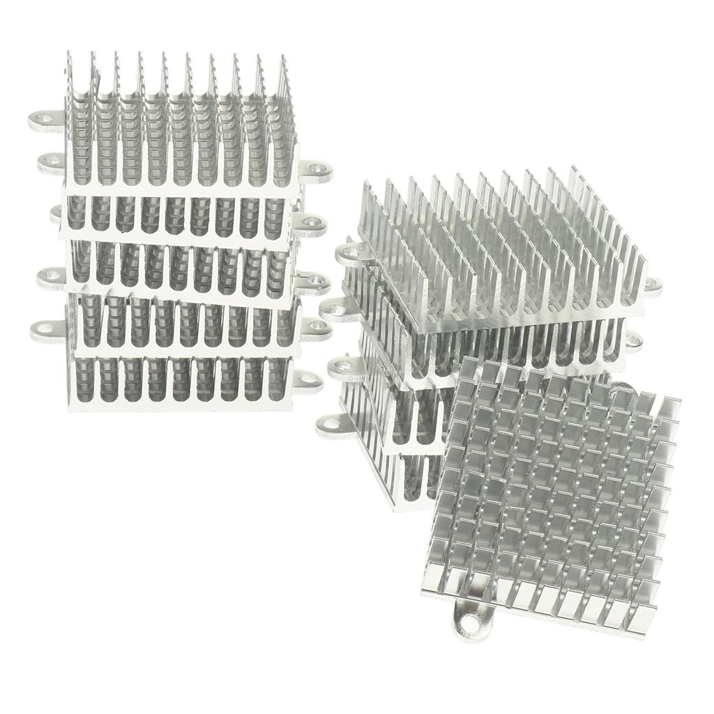 39x43x11mm Aluminum Heat Sink Heatsink Cooler Fin, LED Amplifier Transistor