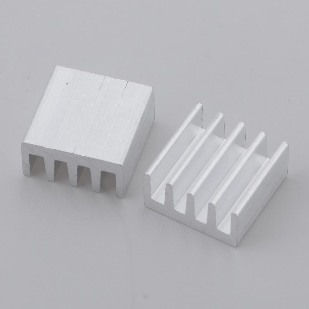 10PCS Aluminum Heatsink Cooling Fin Heatsink Cooler,14x14x7mm,Aluminum