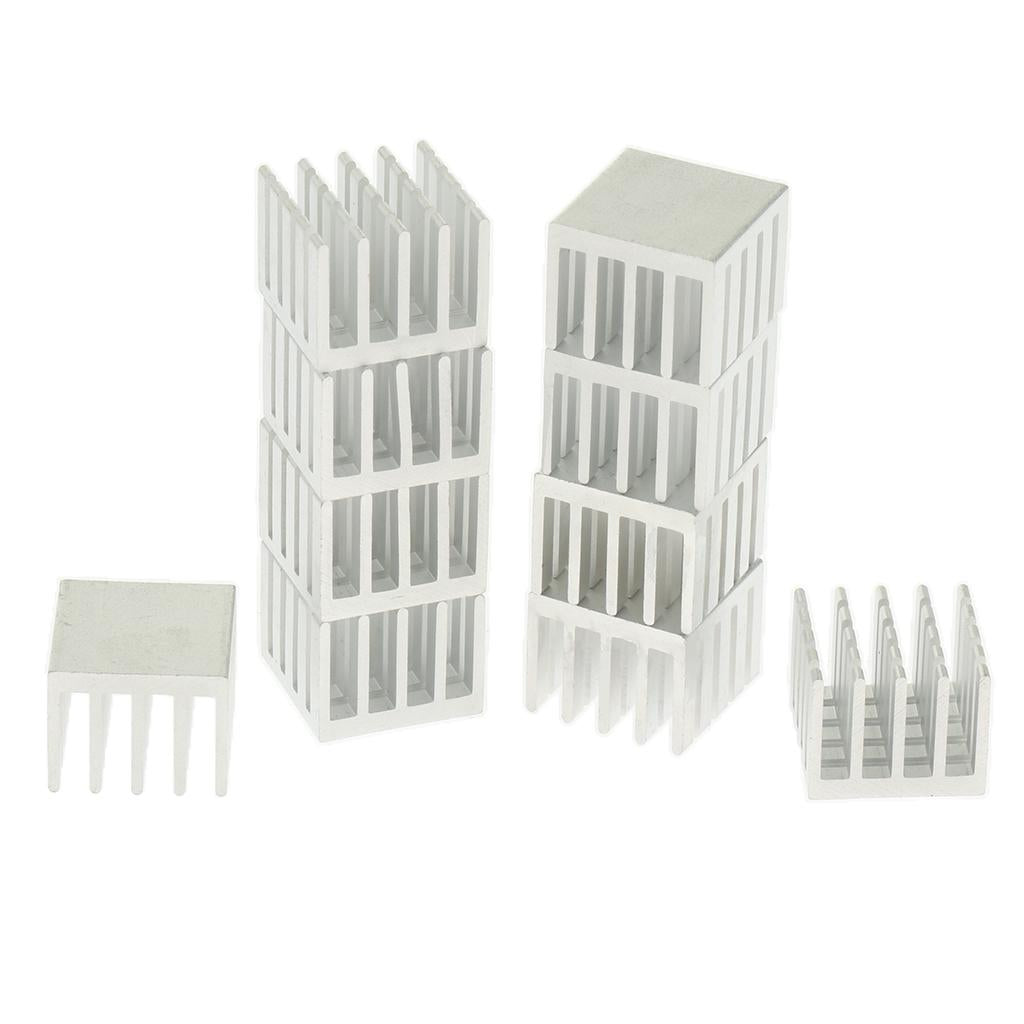 20x20x16mm Aluminum Heat Sink Heatsink Cooler Fin, LED Amplifier Transistor