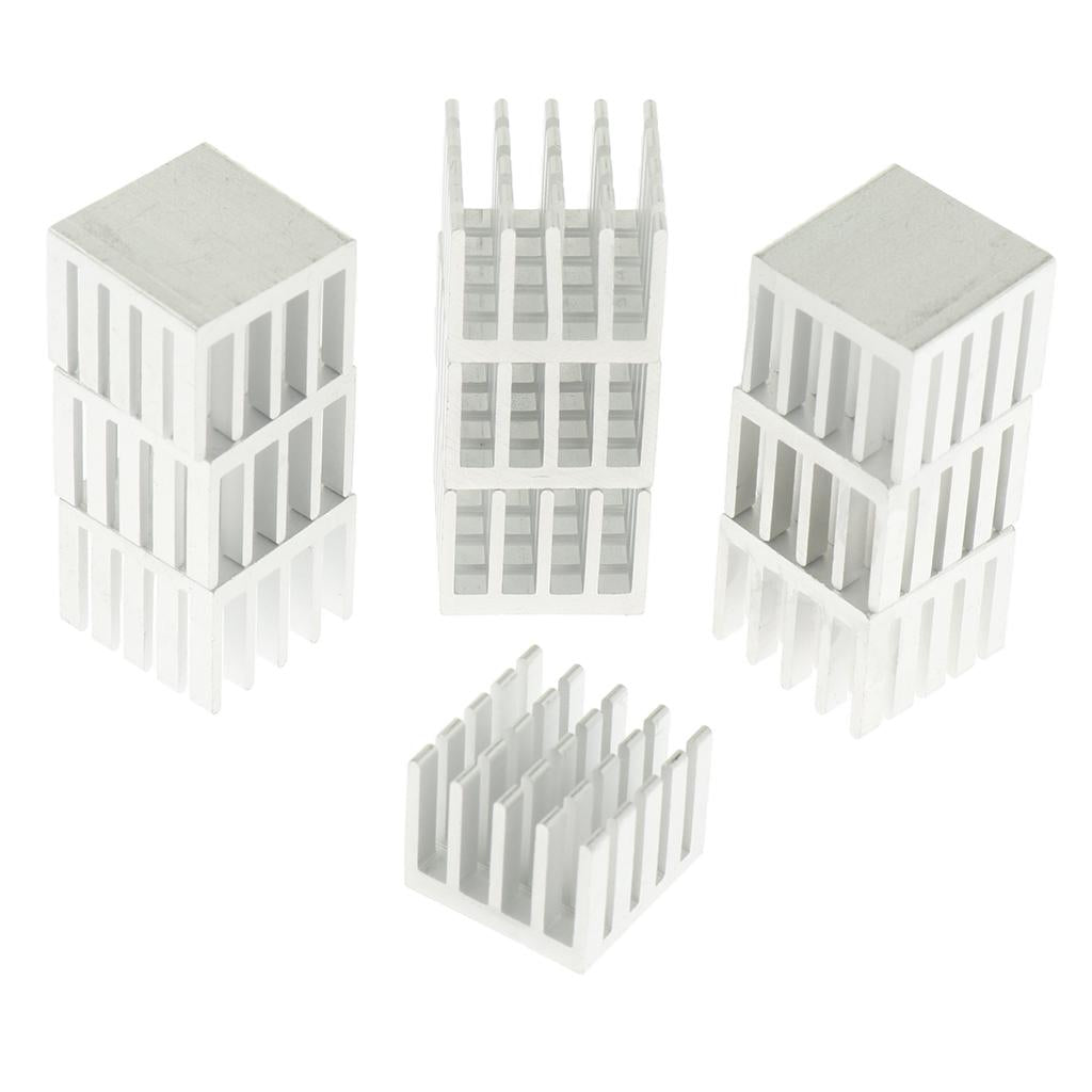 20x20x16mm Aluminum Heat Sink Heatsink Cooler Fin, LED Amplifier Transistor