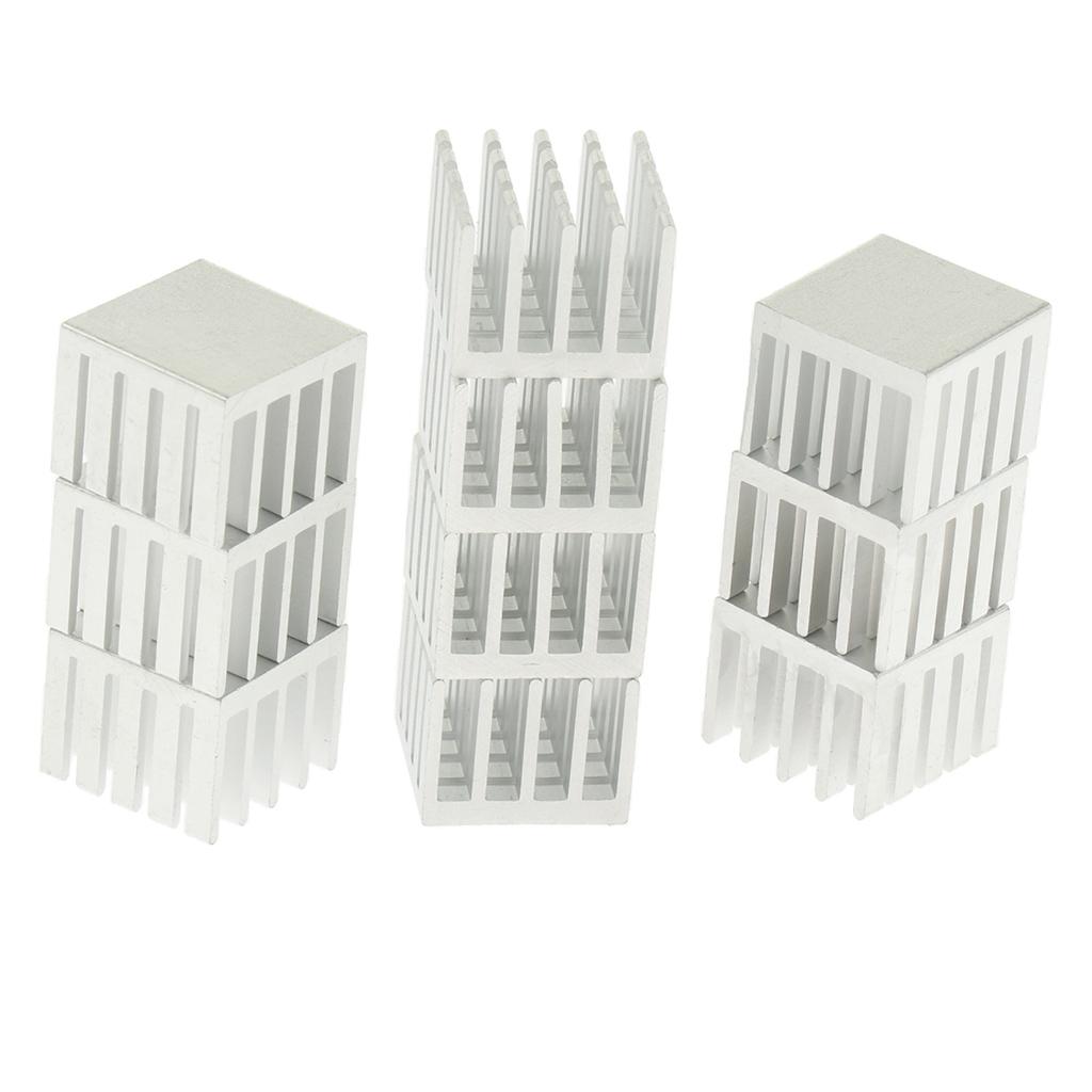 20x20x16mm Aluminum Heat Sink Heatsink Cooler Fin, LED Amplifier Transistor