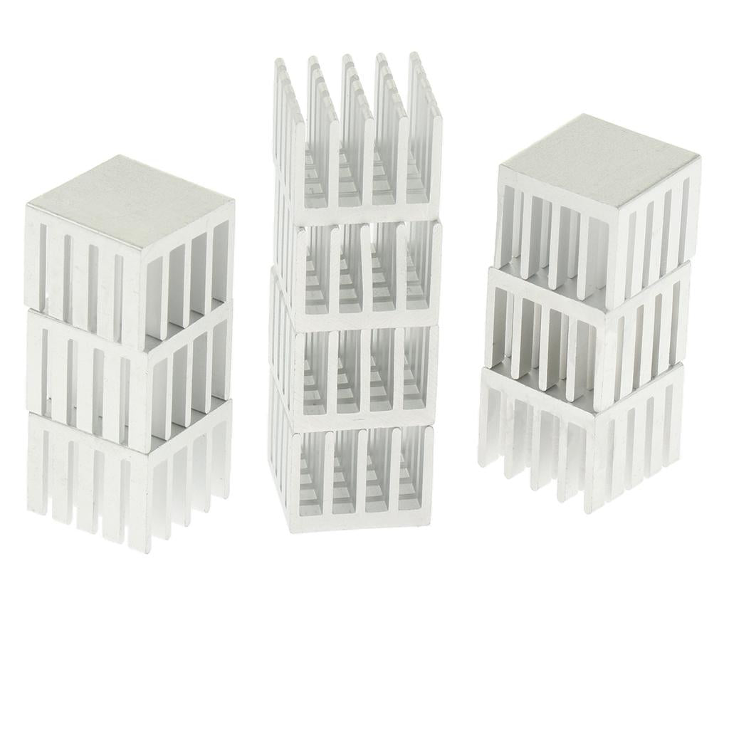 20x20x16mm Aluminum Heat Sink Heatsink Cooler Fin, LED Amplifier Transistor