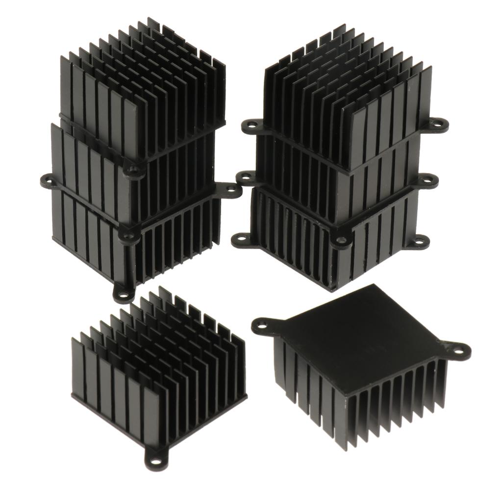 38x38x23mm Aluminum Heat Sink Heatsink Cooler Fin, LED Amplifier Transistor