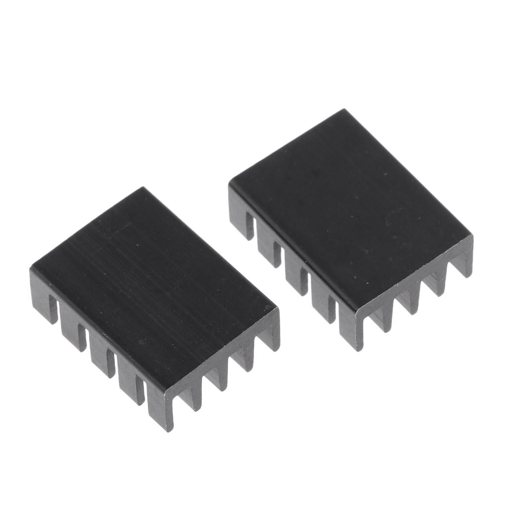 10 Packs GPU CPU Thermal Heatsink Pad, 19x14x7mm, Black
