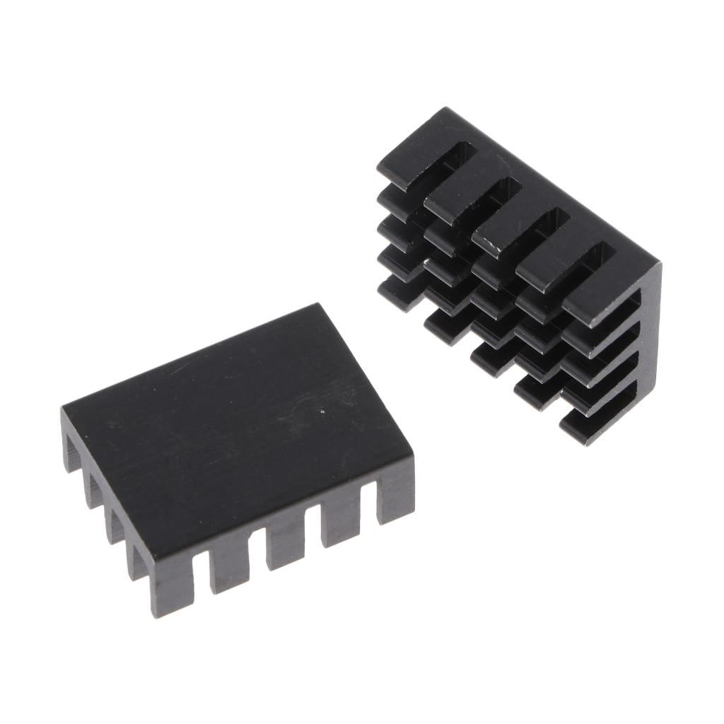 10 Packs GPU CPU Thermal Heatsink Pad, 19x14x7mm, Black