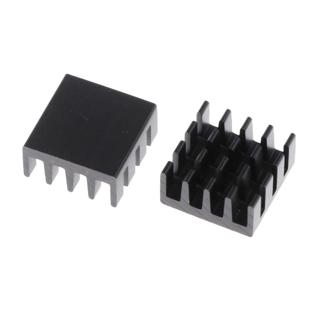 10 Packs GPU CPU Thermal Heatsink Pad, 14x14x7mm, Aluminum