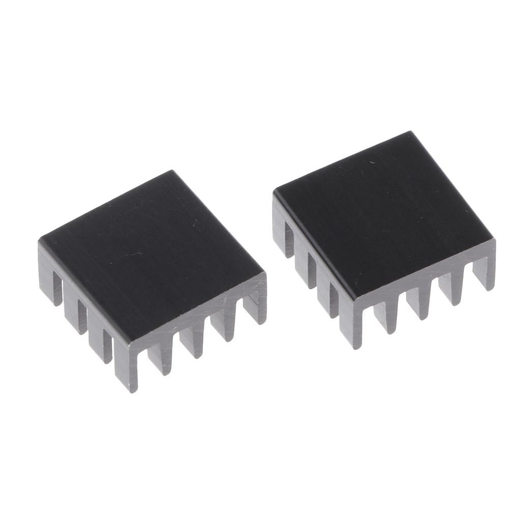 10 Packs GPU CPU Thermal Heatsink Pad, 14x14x7mm, Aluminum