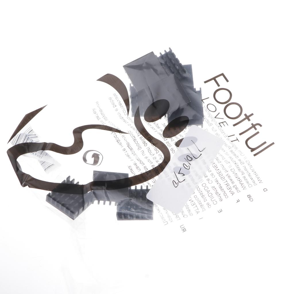 10 Pieces GPU CPU Thermal Heatsink Pad, 19x19x5mm, Aluminum Alloy