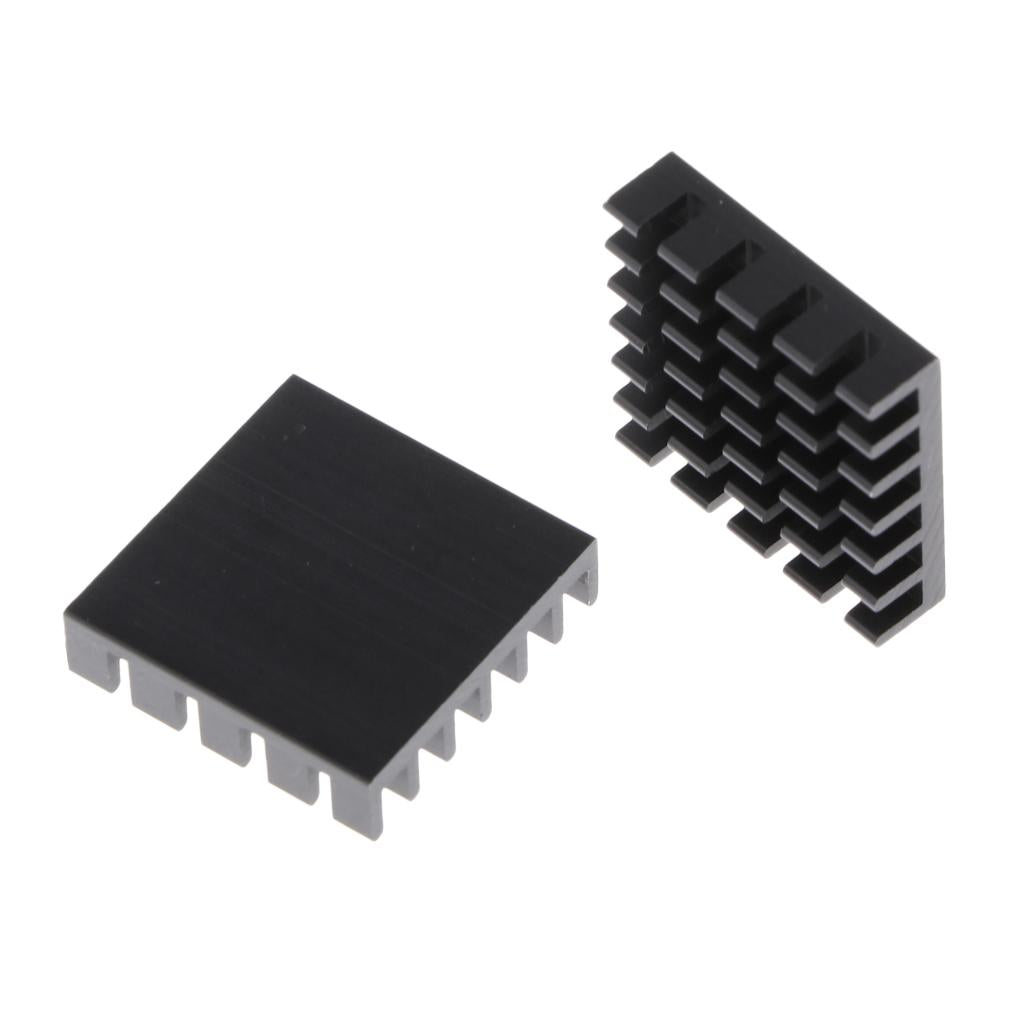 10 Pieces GPU CPU Thermal Heatsink Pad, 19x19x5mm, Aluminum Alloy