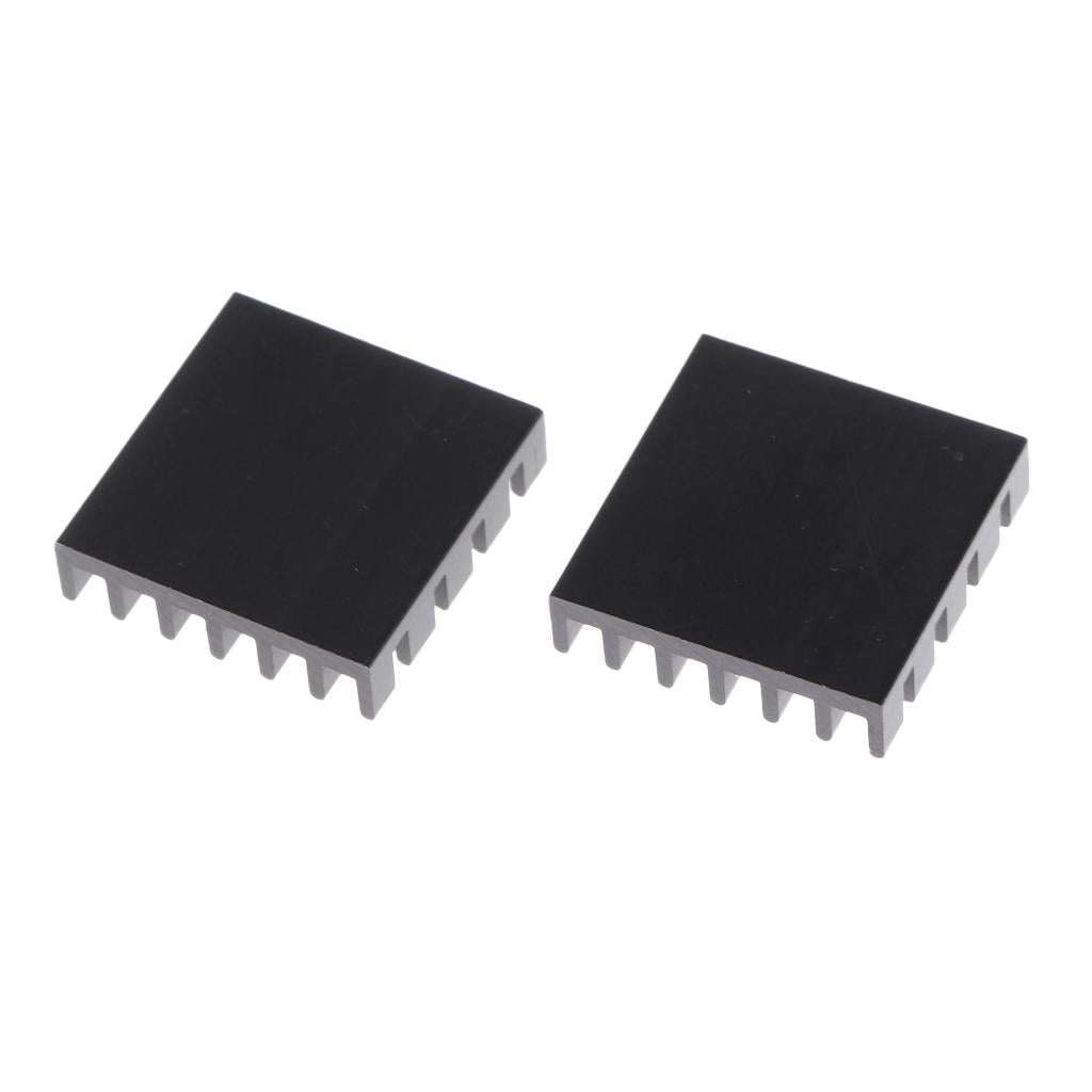 10 Pieces GPU CPU Thermal Heatsink Pad, 19x19x5mm, Aluminum Alloy