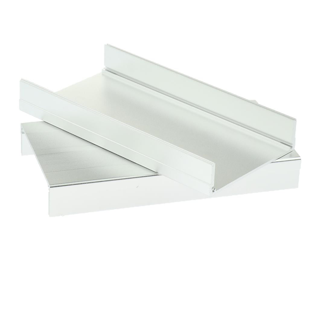 Aluminum Power Amplifier Enclosure Electronic Project Box Case Housing Shell