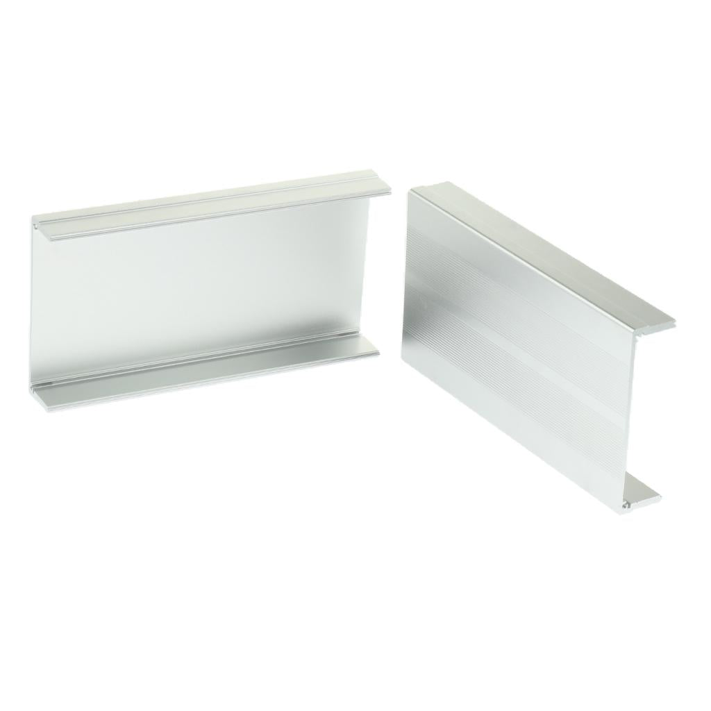 Aluminum Power Amplifier Enclosure Electronic Project Box Case Housing Shell