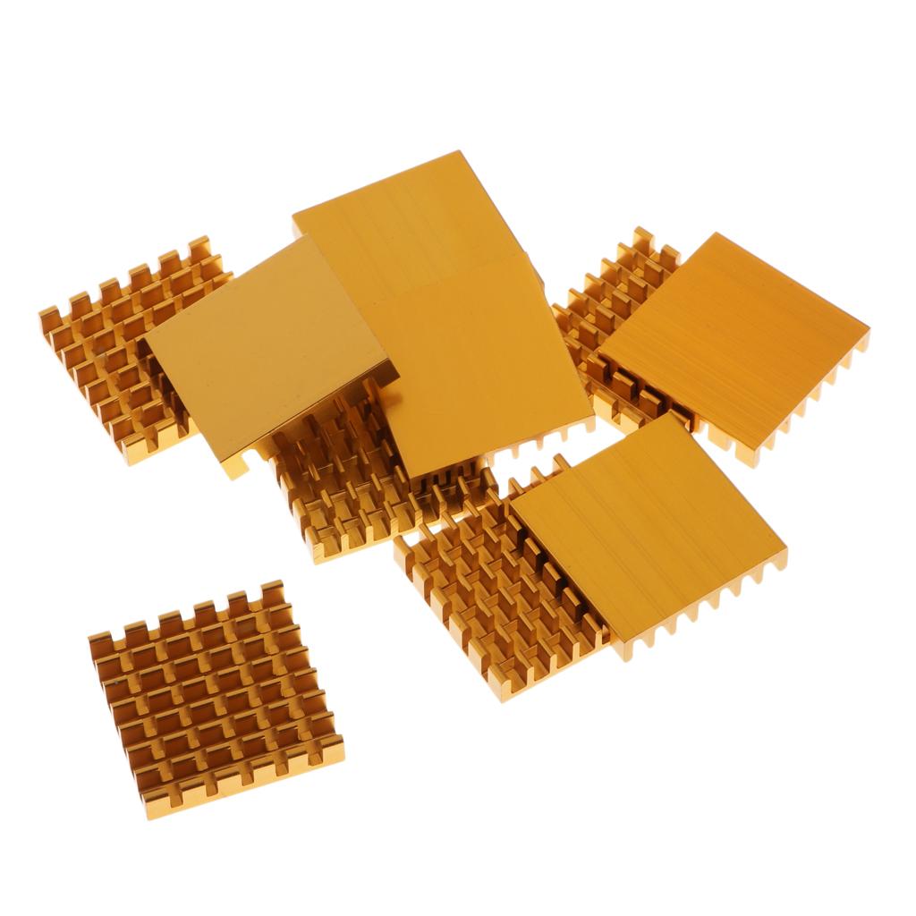 Copper Heat Sink Kit,IC Circuit Board, Motherboard, Triode, Mos Tube